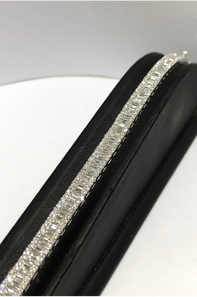 Baget Pırlanta Bileklik 5,71 Karat