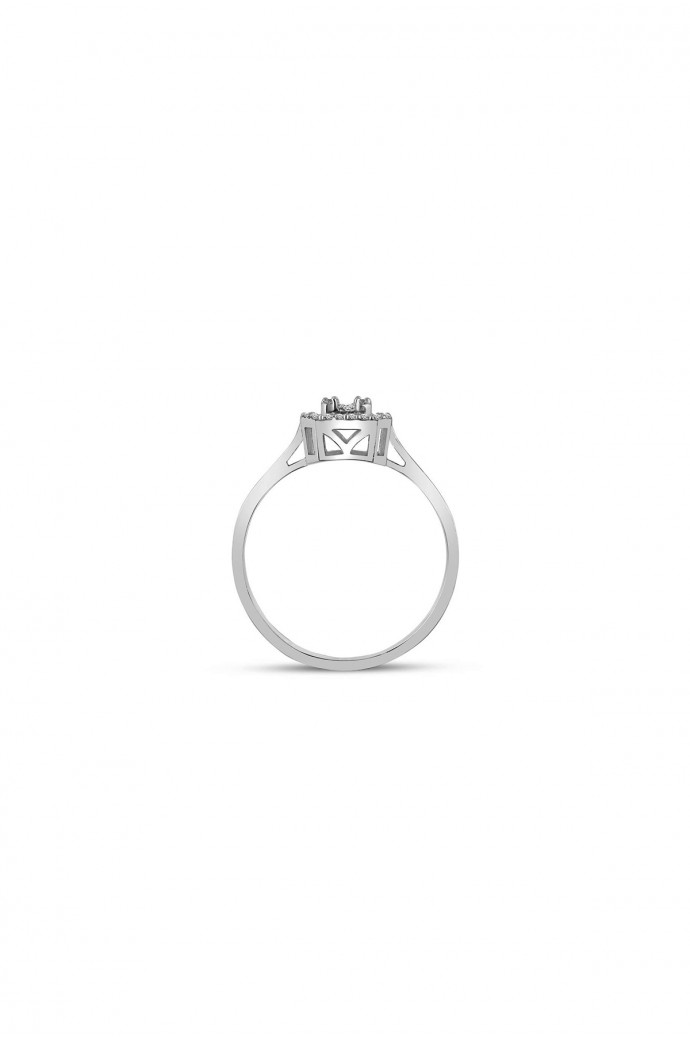 Baget Pırlanta Yüzük 0,16 Karat 