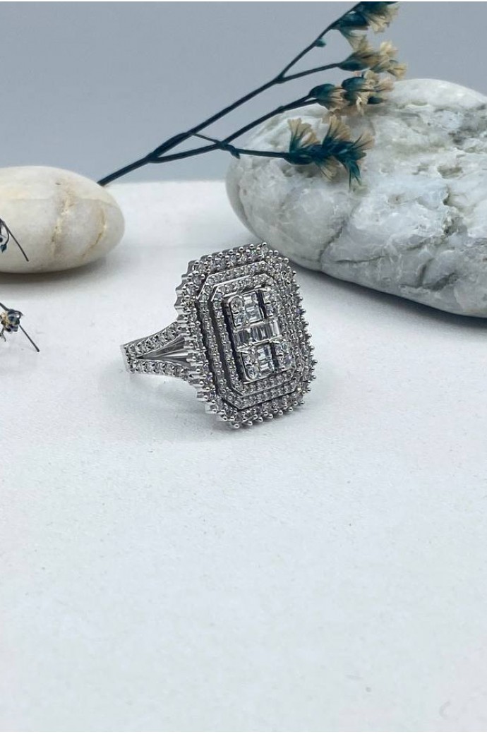 Baget Pırlanta Yüzük 2,14 Karat 