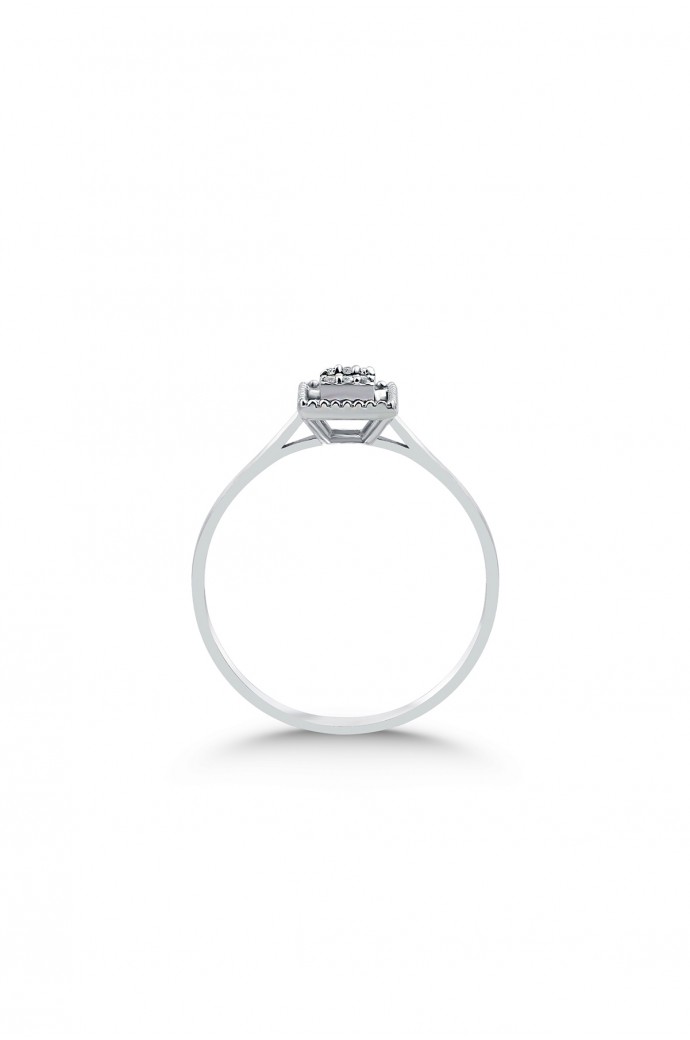 Baget Pırlanta Yüzük 0,06 Karat 