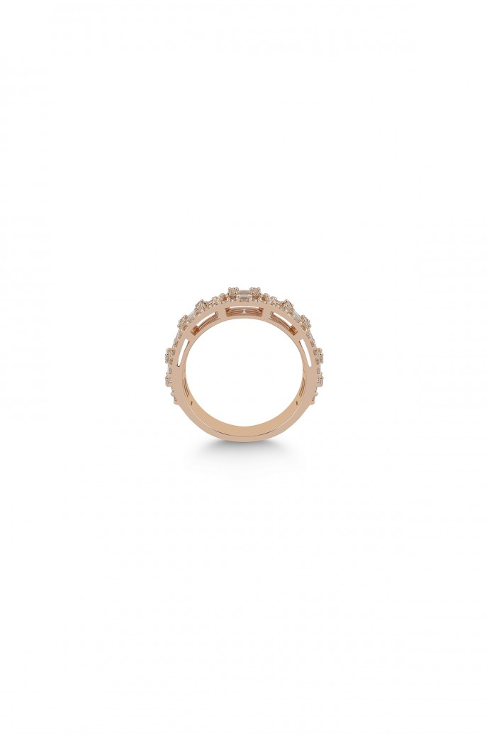 Baget Pırlanta Yüzük 1,10 Karat 