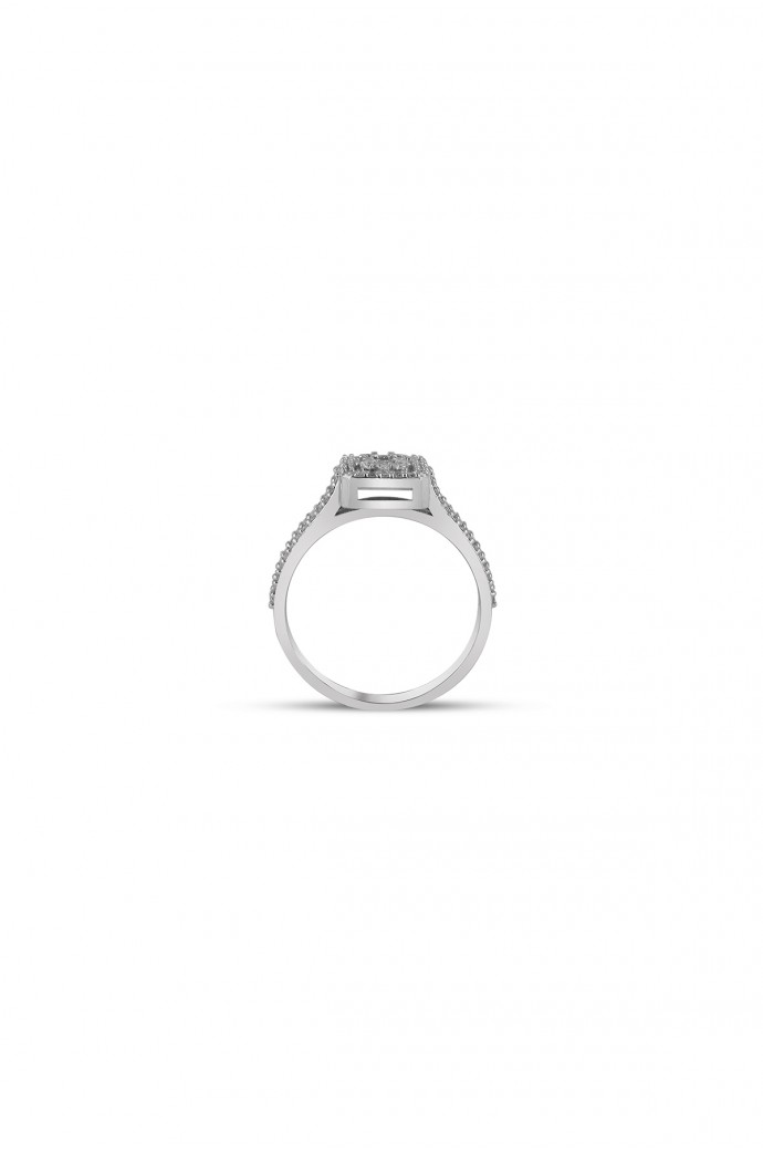 Baget Pırlanta Yüzük 0,30 Karat 