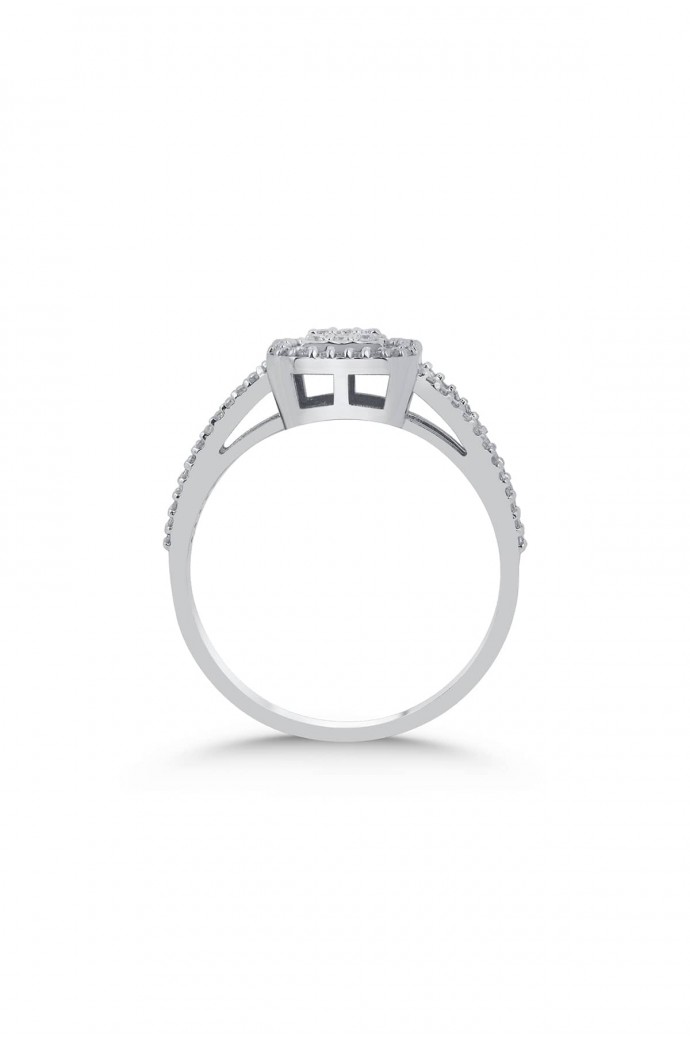 Baget Pırlanta Yüzük 0,30 Karat 