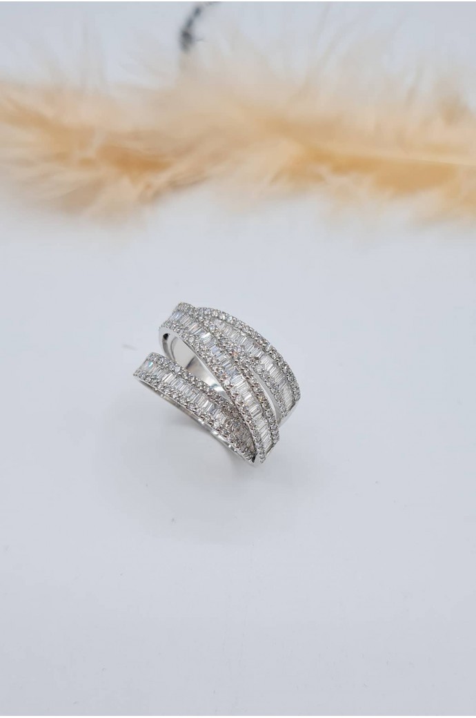 Baget Pırlanta Yüzük 1,40 Karat 