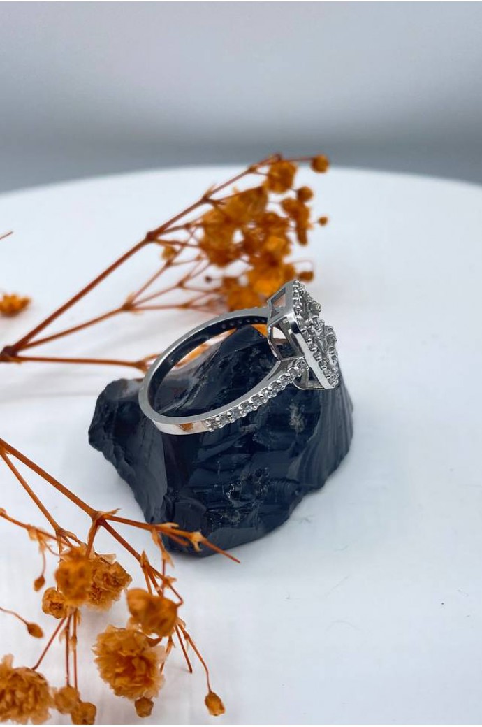 Baget Pırlanta Yüzük 0,40 Karat 