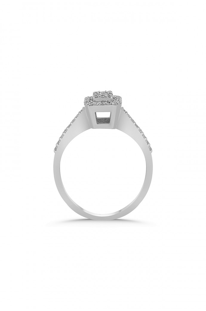 Baget Pırlanta Yüzük 0,16 Karat 