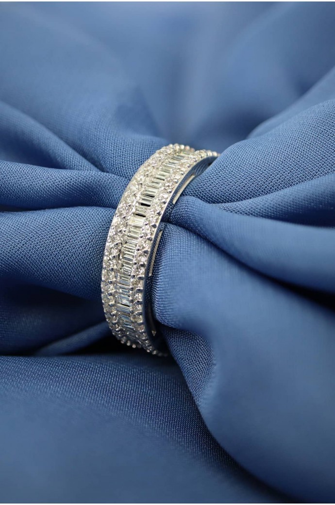 Baget Pırlanta Yüzük 1,15 Karat 