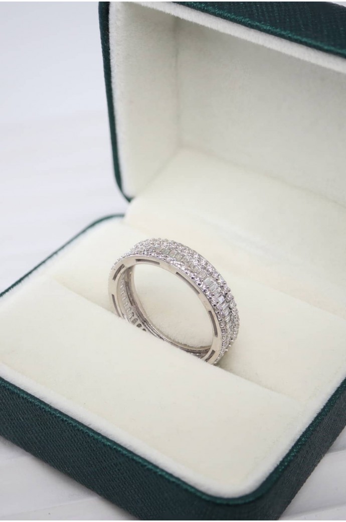 Baget Pırlanta Yüzük 1,15 Karat 