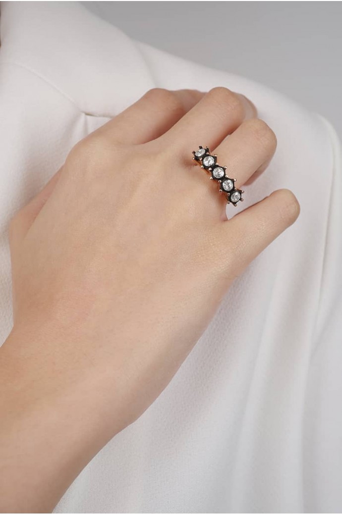 Elmas Beştaş Yüzük 0,61 Karat