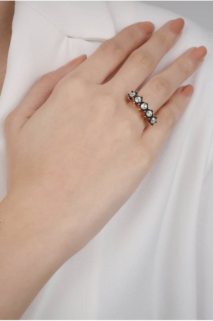 Elmas Beştaş Yüzük 0,61 Karat