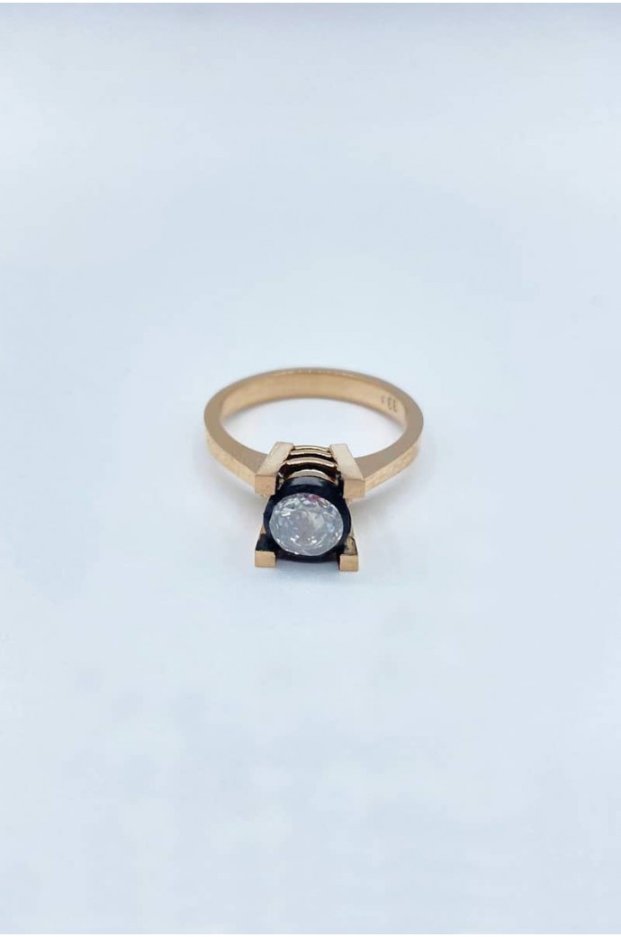 Elmas Tektaş Yüzük 0,42 Karat