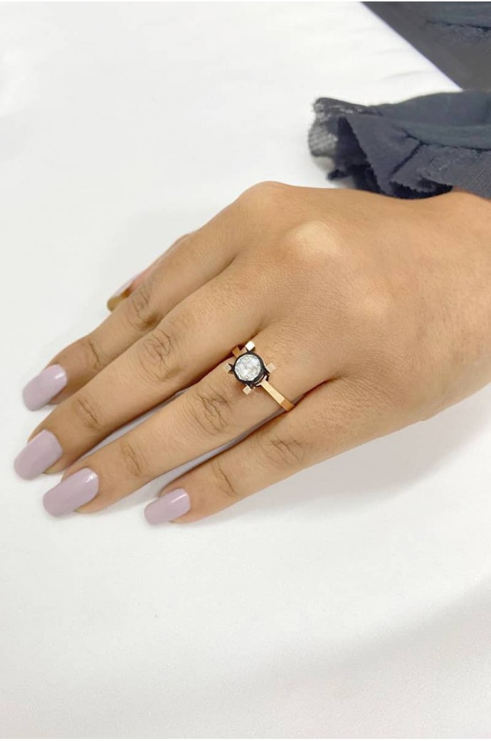 Elmas Tektaş Yüzük 0,42 Karat