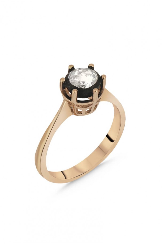 Elmas Tektaş Yüzük 0,50 Karat