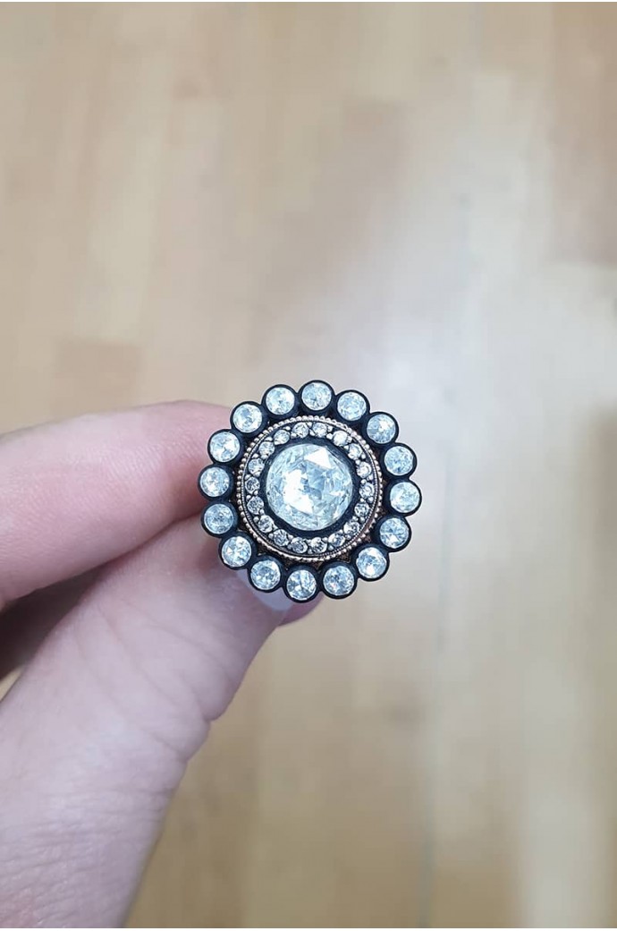 Elmas Gül Yüzük 2,77 Karat