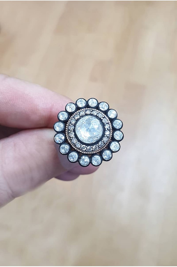 Elmas Gül Yüzük 2,77 Karat