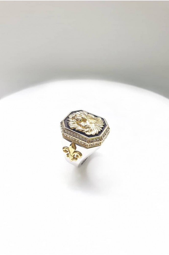 Erkek Yüzüğü Pırlantalı 1,20 Karat