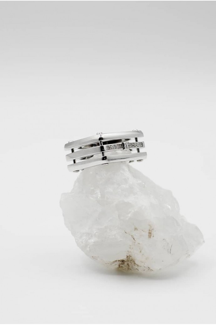 Erkek Yüzüğü Pırlantalı 0,20 Karat