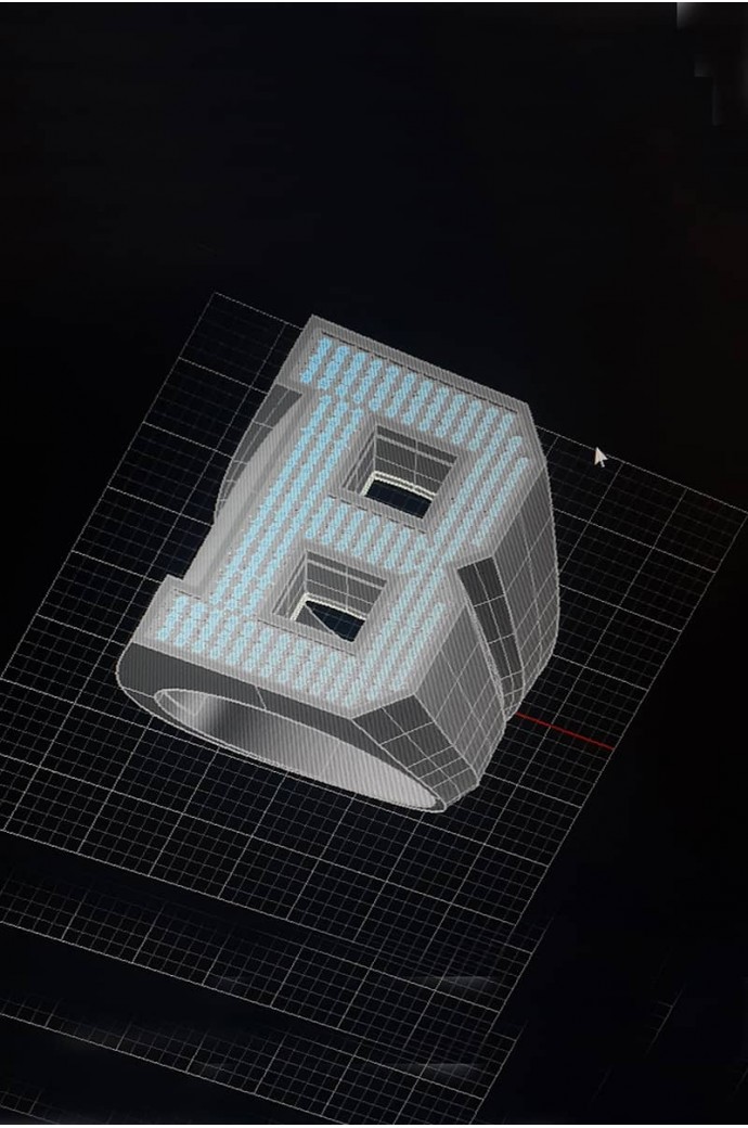 Erkek Yüzüğü Pırlantalı 0,70 Karat