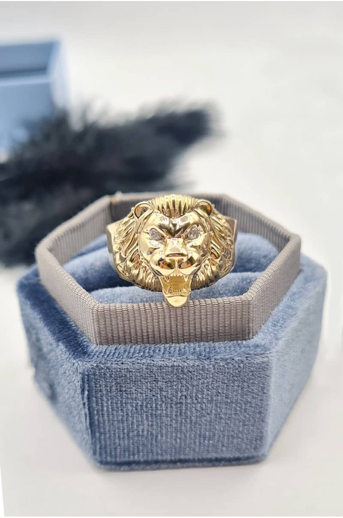 Erkek Yüzüğü Pırlantalı 0,14 Karat