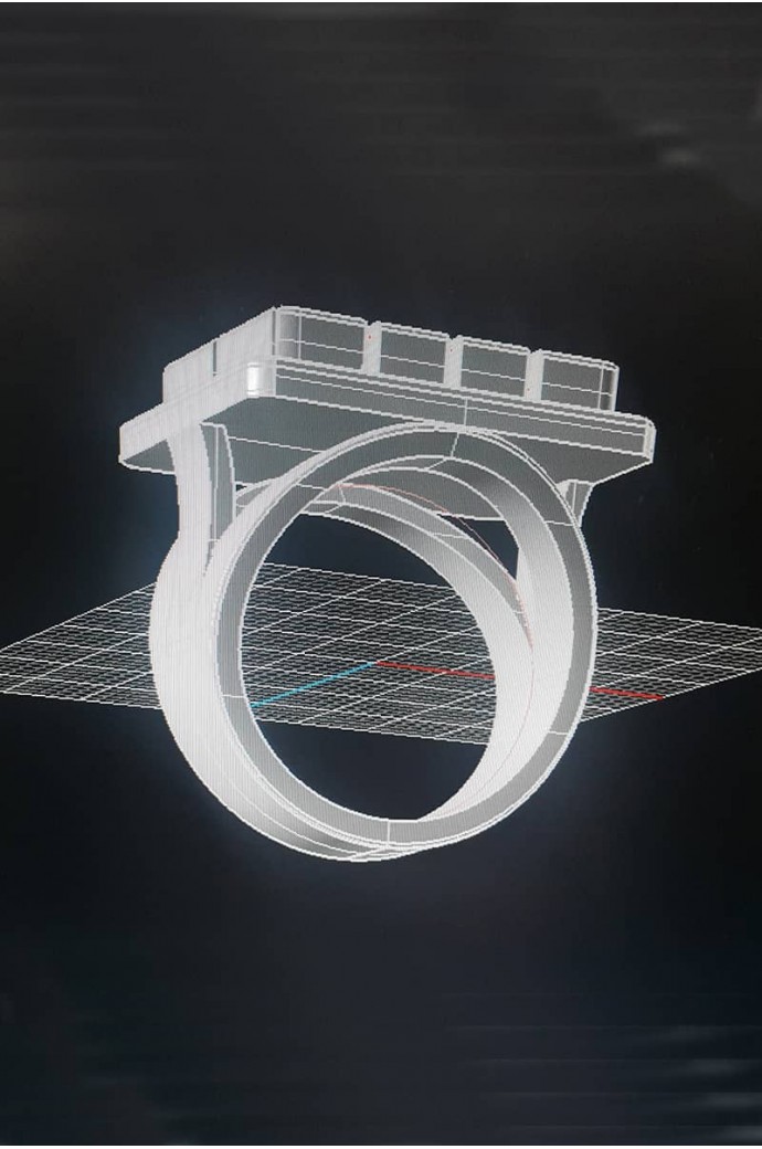 Erkek Altın Yüzük Özel Tasarım 