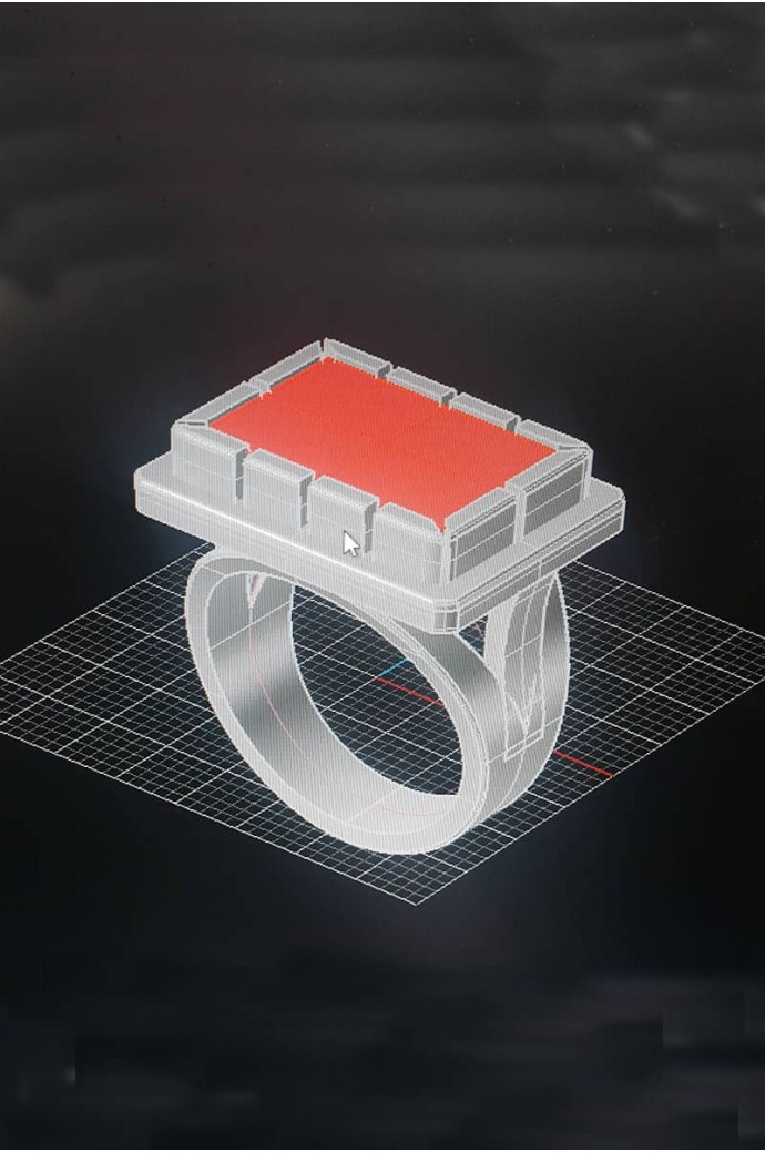 Erkek Altın Yüzük Özel Tasarım 