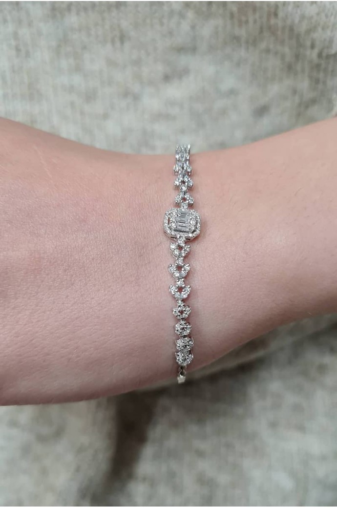 Fantazi Pırlanta Bileklik 0,76 Karat