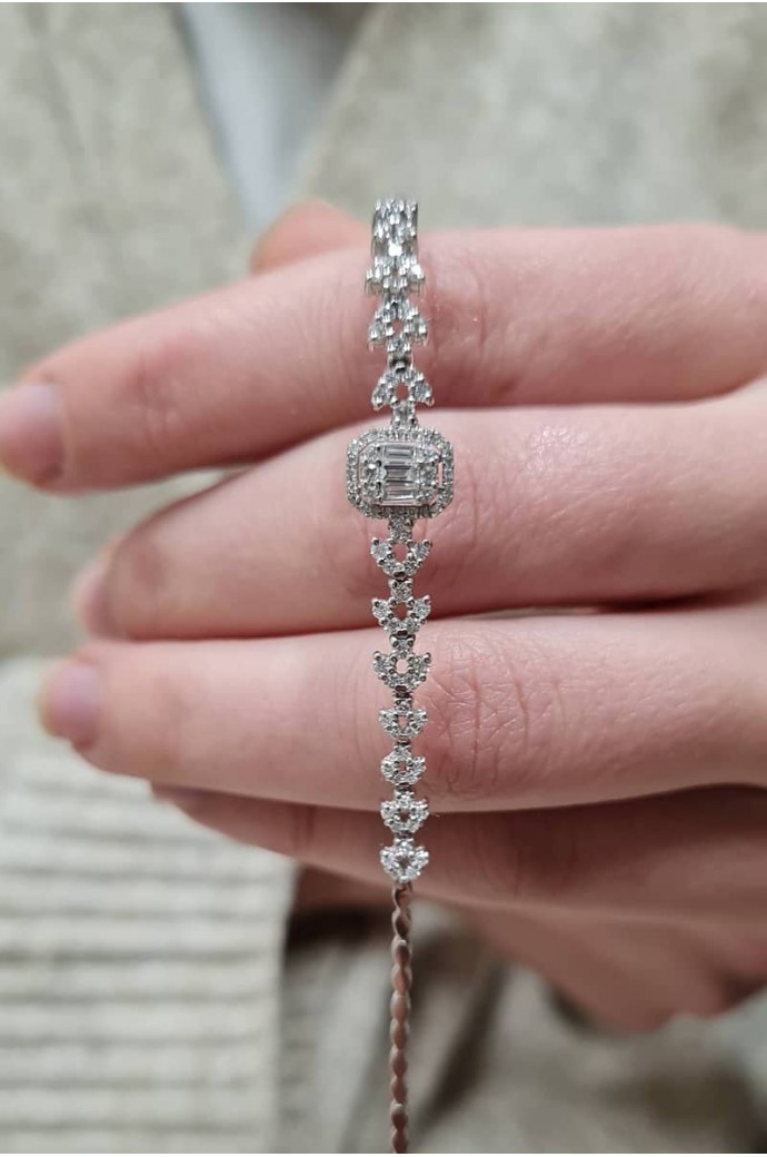 Fantazi Pırlanta Bileklik 0,76 Karat