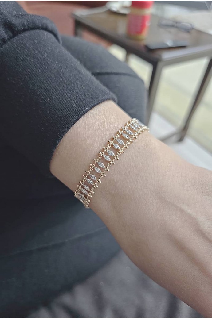 Fantazi Pırlanta Bileklik 0,49 Karat