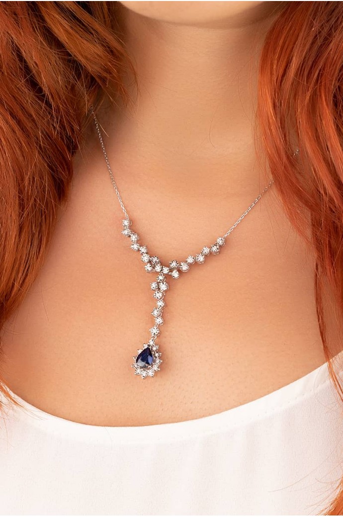 Safirli Pırlanta Set 3,66 Karat