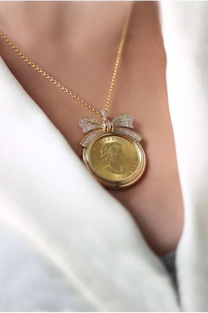 Fantazi Pırlanta Kolye 0,65 Karat