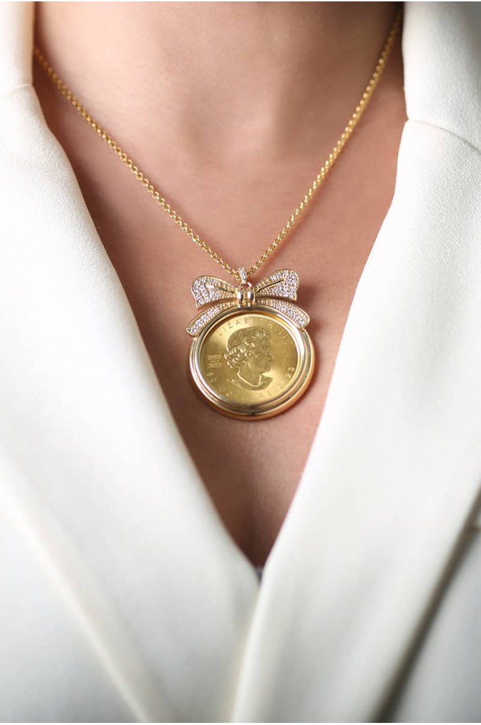 Fantazi Pırlanta Kolye 0,65 Karat