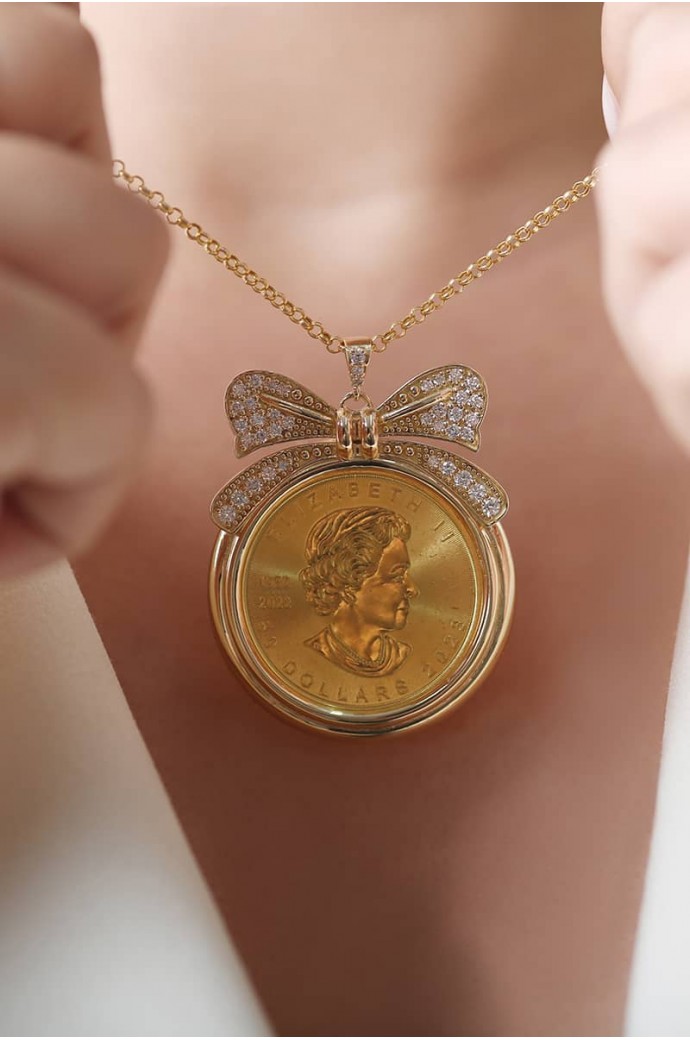 Fantazi Pırlanta Kolye 0,65 Karat