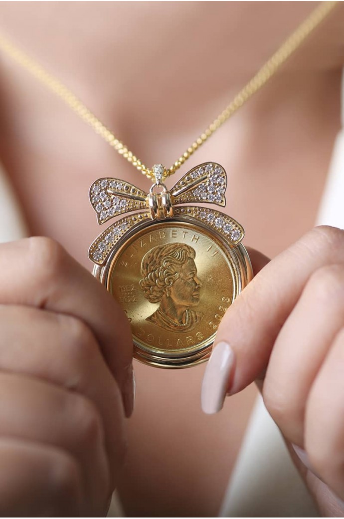 Fantazi Pırlanta Kolye 0,65 Karat