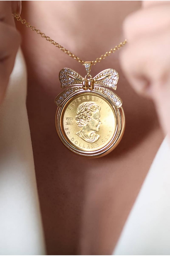 Fantazi Pırlanta Kolye 0,65 Karat