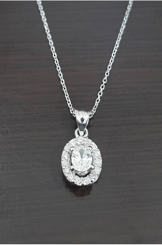 Fantazi Pırlanta Kolye 0,40 Karat