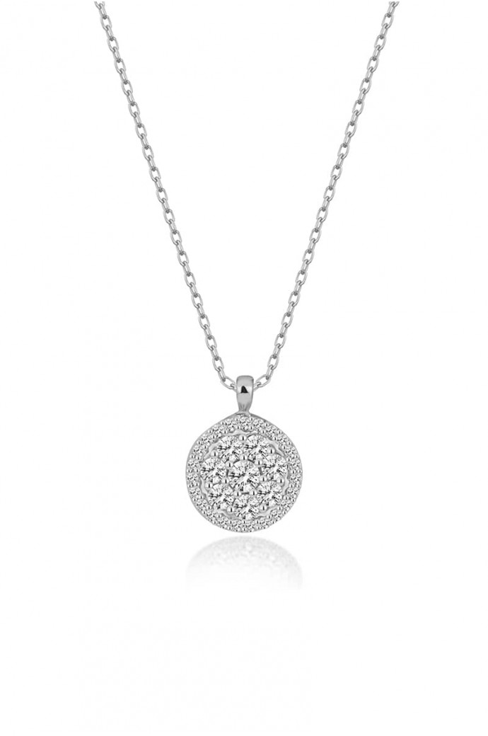 Fantazi Pırlanta Kolye 0,40 Karat