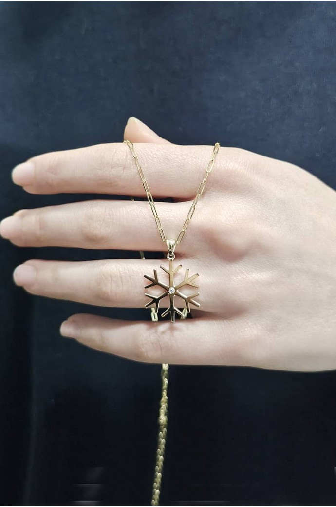 Fantazi Pırlanta Kolye 0,02 Karat