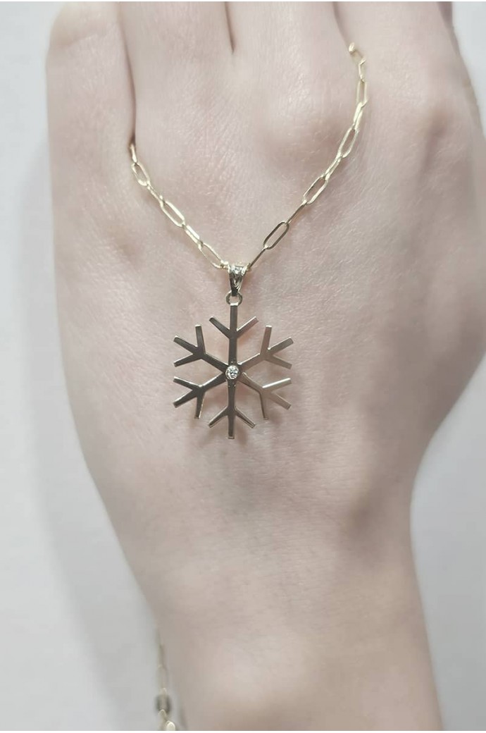 Fantazi Pırlanta Kolye 0,02 Karat