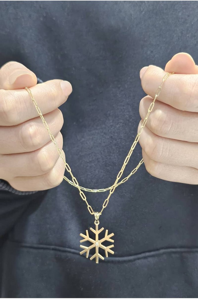 Fantazi Pırlanta Kolye 0,02 Karat