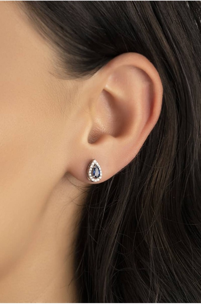 Fantazi Pırlanta Küpe  0,78 Karat