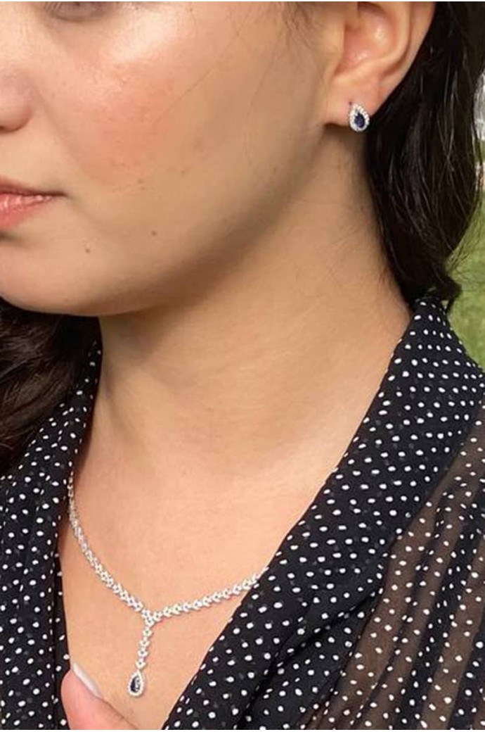 Fantazi Pırlanta Küpe  0,78 Karat