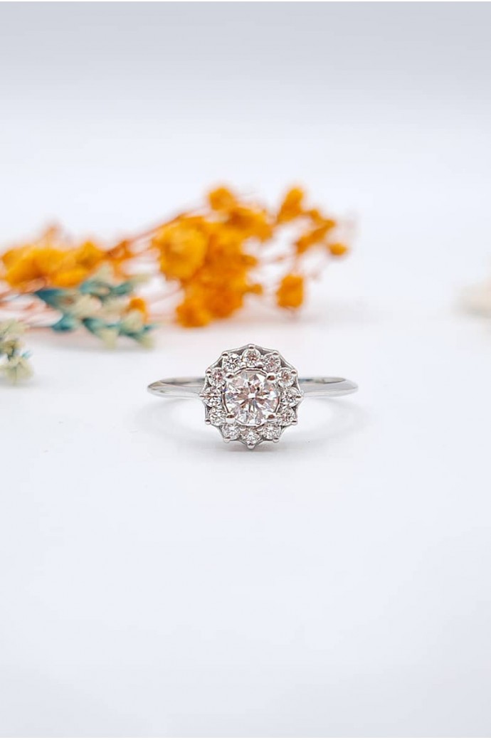 Fantazi Pırlanta Yüzük 0,53 Karat