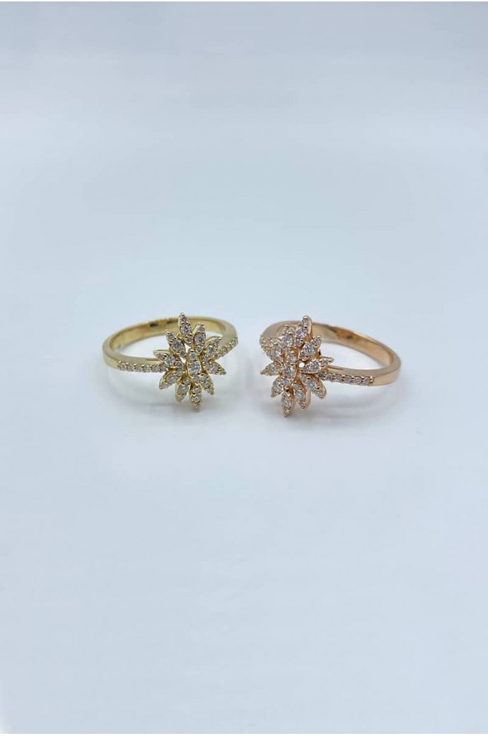 Fantazi Pırlanta Yüzük 0,36 Karat