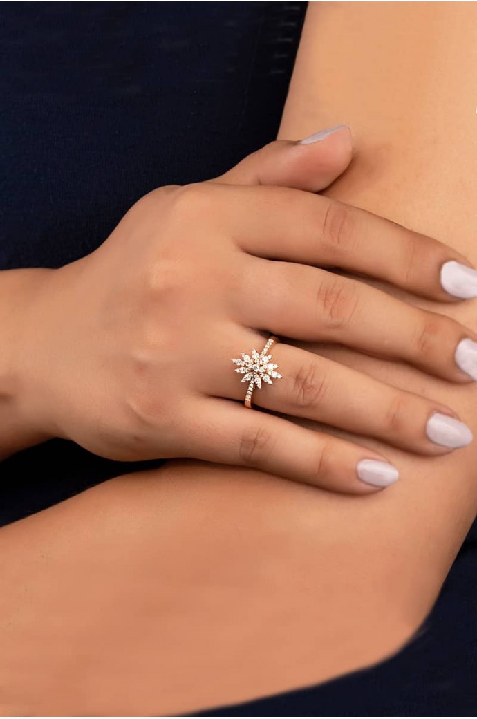 Fantazi Pırlanta Yüzük 0,36 Karat