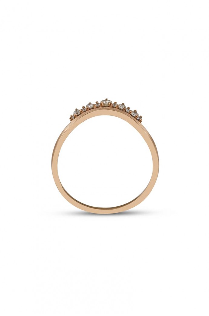 Fantazi Pırlanta Yüzük 0,12 Karat
