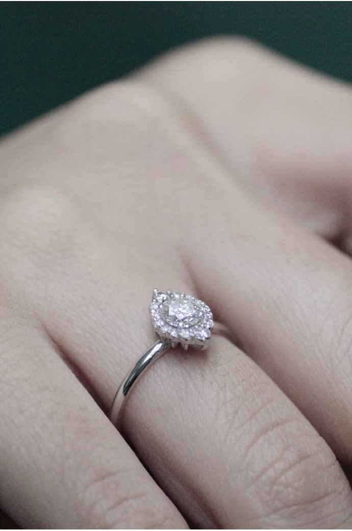 Tektaş Pırlanta Yüzük 0,52 Karat