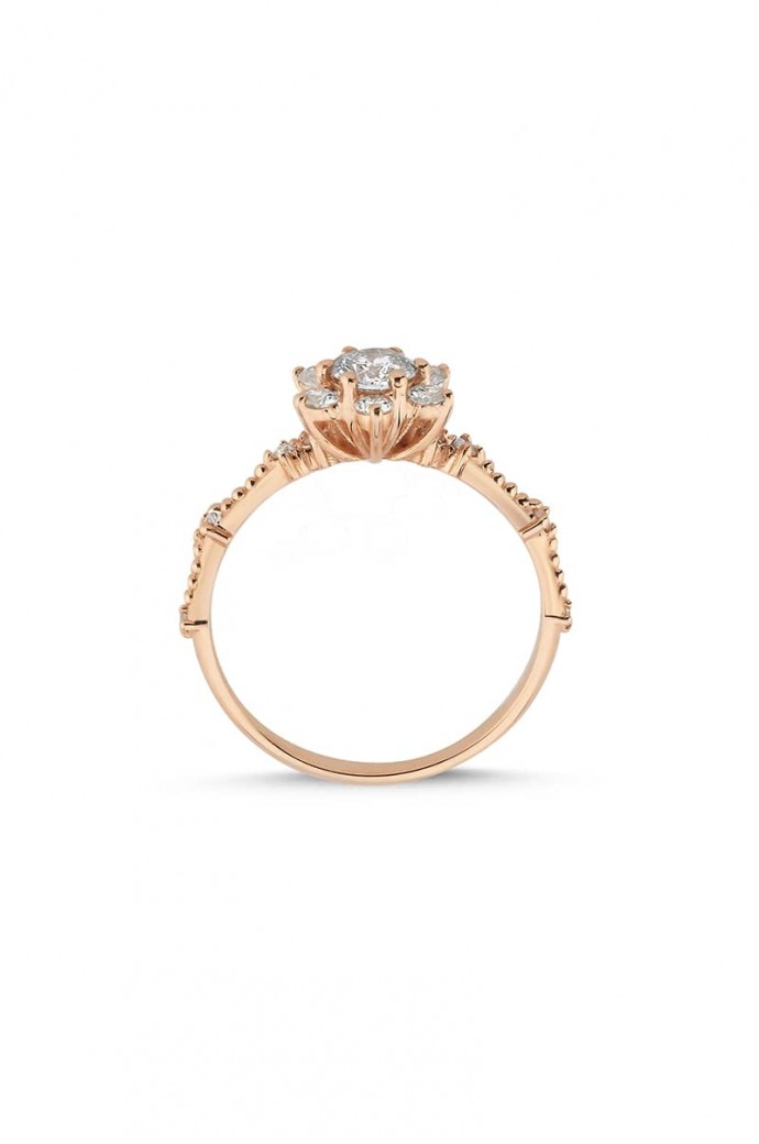 Tektaş Pırlanta Yüzük 0,50 Karat