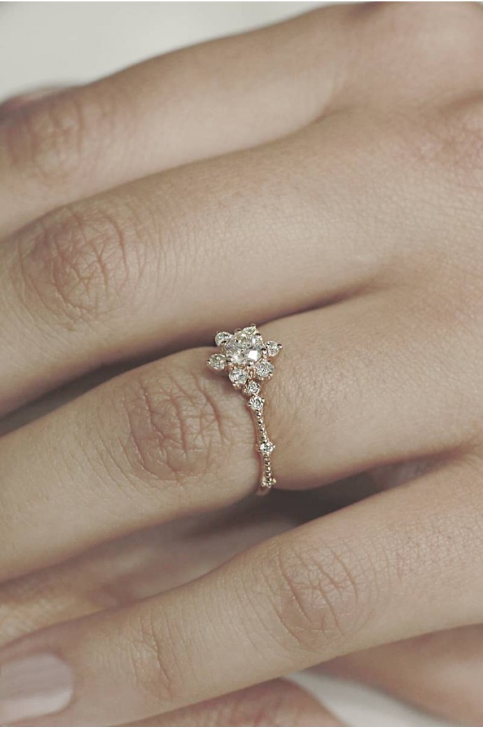 Tektaş Pırlanta Yüzük 0,50 Karat