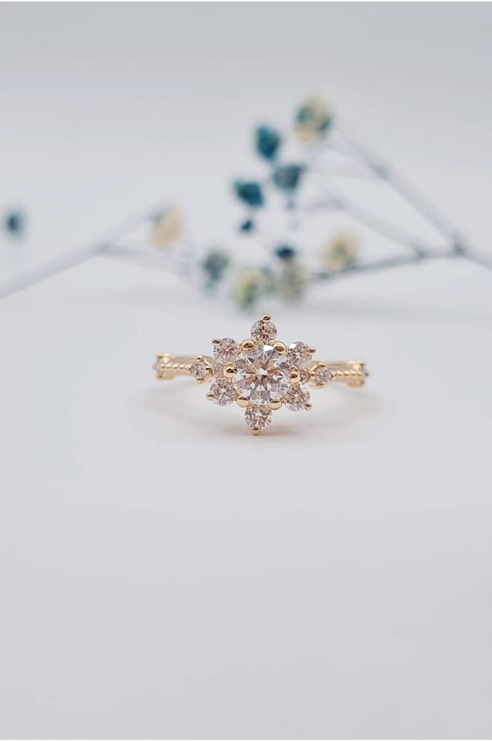 Tektaş Pırlanta Yüzük 0,50 Karat