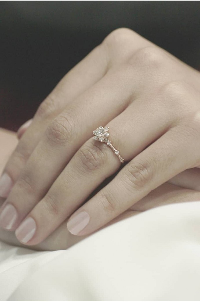 Tektaş Pırlanta Yüzük 0,50 Karat